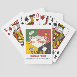 Jeu De Cartes Soirée de poker au casino de Las Vegas pour les fê