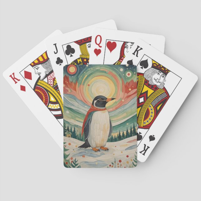 Jeu De Cartes Soirée sur le flocon des neiges (dos)