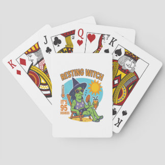 Jeu De Cartes Sorcière de repos - Summerween Premium