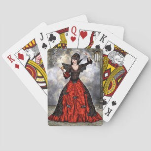Jeu De Cartes Sorcière féminine