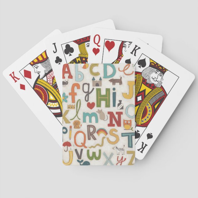 Jeu De Cartes Soupe Alphabet (dos)