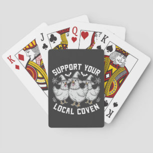 Jeu De Cartes Soutenez votre Coven Roster local Halloween Éffray