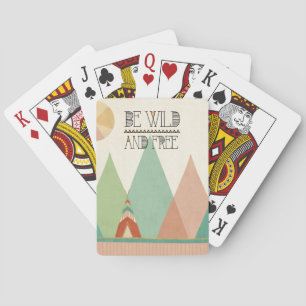 Jeu De Cartes Southwest Geo II  Sois sauvage et libre