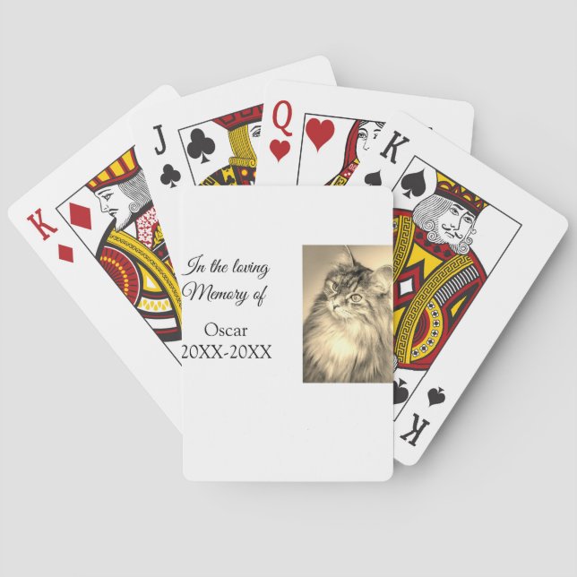 Jeu De Cartes souvenir d'amour gardienne funérailles de saké ajo (dos)
