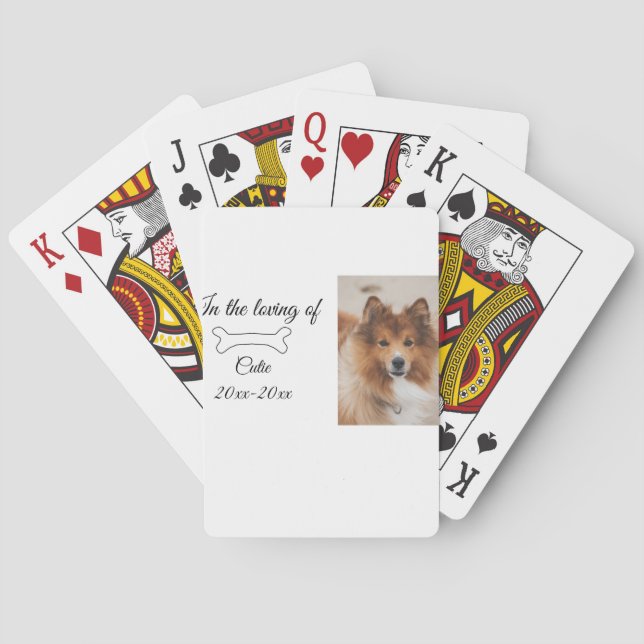 Jeu De Cartes souvenir d'amour gardienne funérailles de saké ajo (dos)