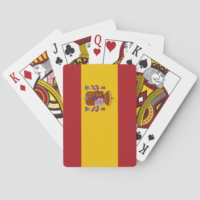 Jeu De Cartes Spain Flag (dos)