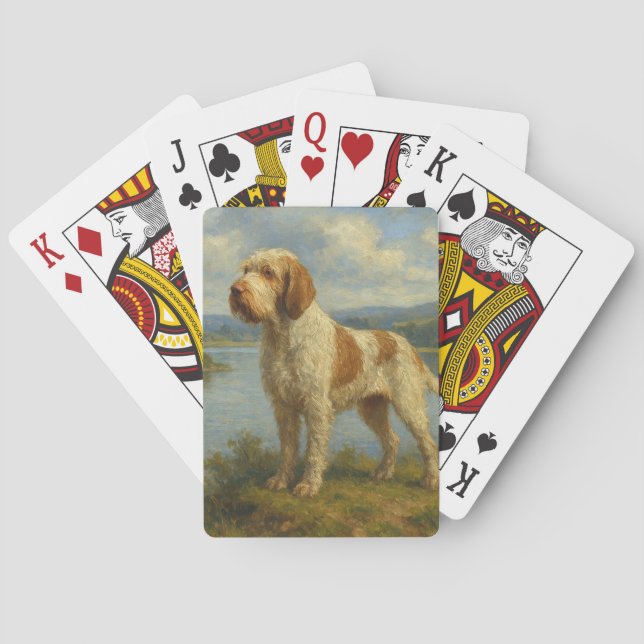 Jeu De Cartes Spinone Italien (dos)