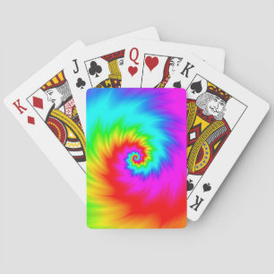 Jeu De Cartes Spirale arc-en-ciel