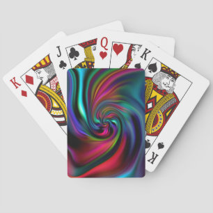 Jeu De Cartes Spirales Arrière - plans Abstraites douces I