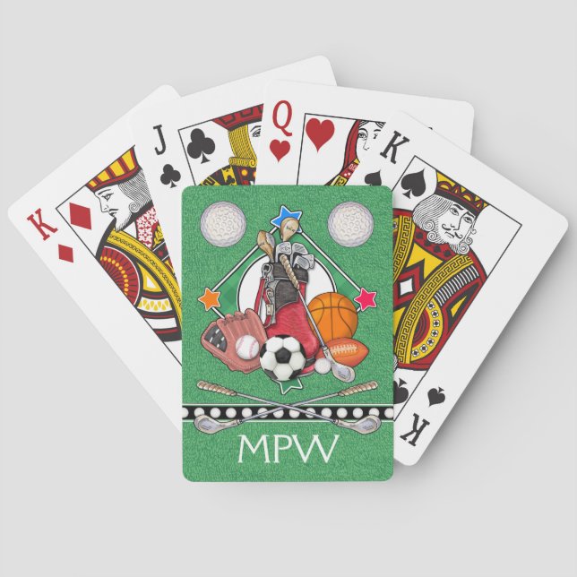 Jeu De Cartes SPORTS - Cartes de jeu - SRF (dos)