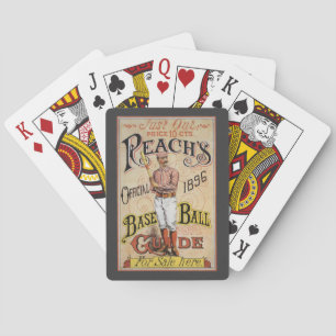 Jeu De Cartes Sports vintages Baseball, Reach's Guide Couverture
