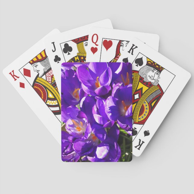 JEU DE CARTES SPRING CROCUS (dos)