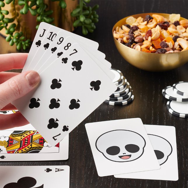 Jeu De Cartes Squelette Ghost Face Chibi Pastel Goth Halloween (Créateur téléchargé)
