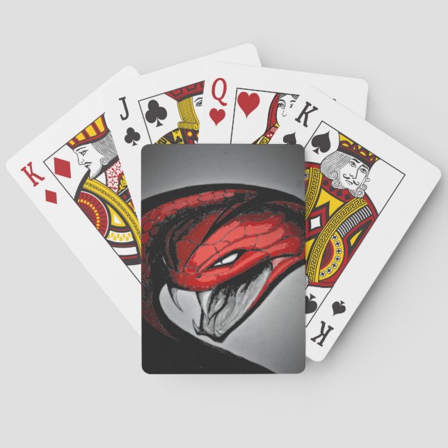 Jeu De Cartes SRT Viper "Stryker" Jouer aux cartes (dos)