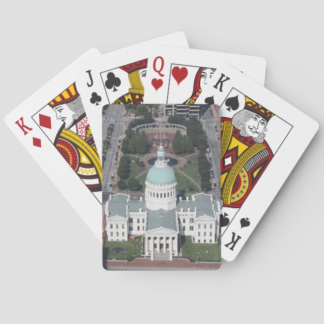 Jeu De Cartes St. Louis Courthouse Jouer des cartes (dos)