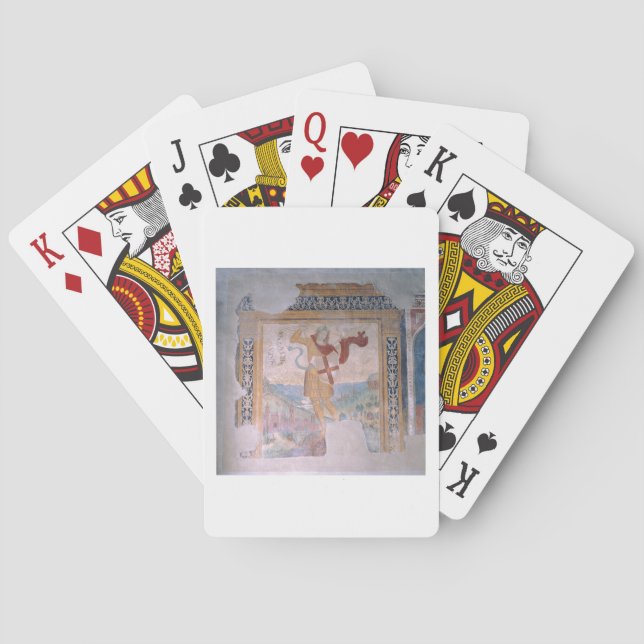 Jeu De Cartes St. Michael (fresque) (dos)