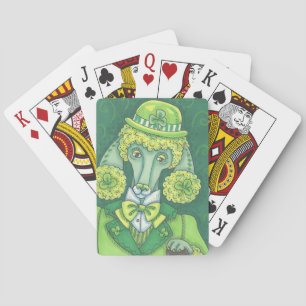 Jeu De Cartes ST. PATRICK'S DAY IRISH POODLE JOUER CARTES Poker