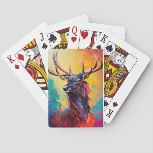 Jeu De Cartes Stag Deer Animal Discovery Adventure Nature Planet