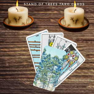Jeu De Cartes Stand D'Arbres Cartes Taro