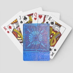 Jeu De Cartes STAR DU MATIN Aqua Blue, Turquoise