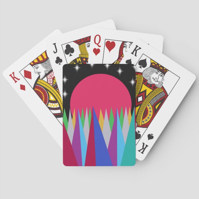 Jeu De Cartes Star Sunset (dos)