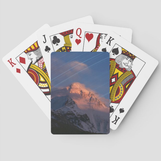 Jeu De Cartes Star Trail | Mt Everest Tibet, Chine (dos)