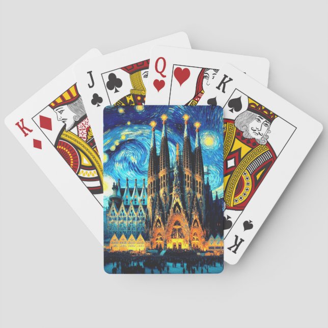 Jeu De Cartes Starry Sagrada Familia Barcelona (dos)