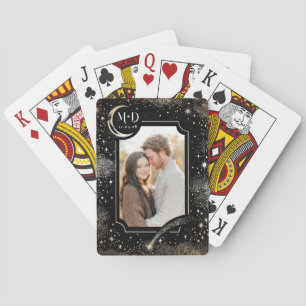 Jeu De Cartes Stars de lune céleste photo Mariage
