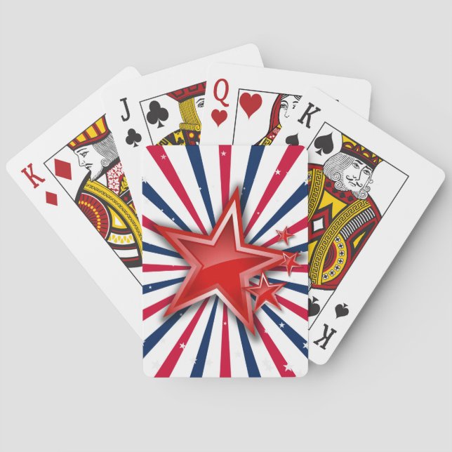 Jeu De Cartes Stars 'n Stripes Freedom (dos)