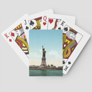 Jeu De Cartes Statue américaine de la Liberté, vintage des année