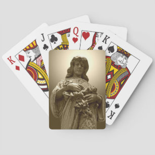 Jeu De Cartes Statue de la Vierge Marie