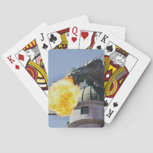 Jeu De Cartes Statue du Dragon de Respiration