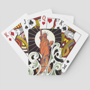Jeu De Cartes Statue of Liberty