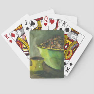 Jeu De Cartes Steaming Morning Cup Cup of Coffee Bowl Coffee Bea