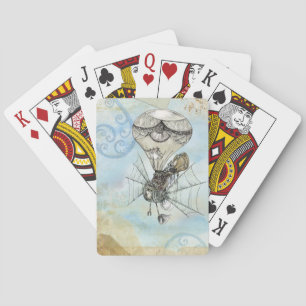 Jeu De Cartes steampunk balloon
