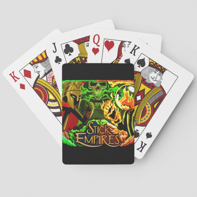 Jeu De Cartes Stick Empires Jouer aux cartes (dos)
