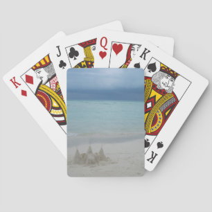 Jeu De Cartes Stormy Sandcastle Beach Landscape