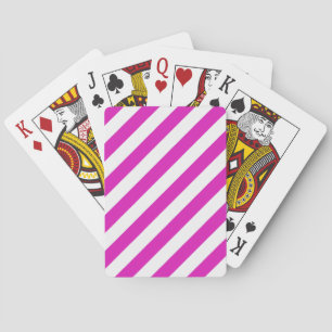 Jeu De Cartes STRIPES ajustables rose
