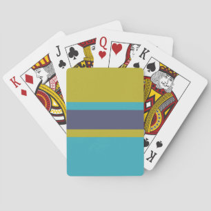 Jeu De Cartes Stripes Motif personnalisées lecture de cartes