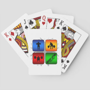 Jeu De Cartes Style urbain d'haltérophilie extraordinaire