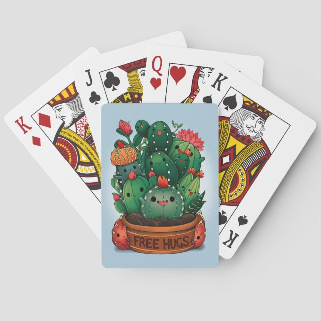 Jeu De Cartes Succulents de punaises libres (dos)