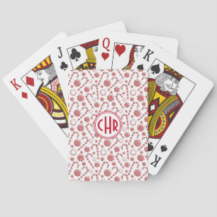Jeu De Cartes Sucre de canne de Noël classique