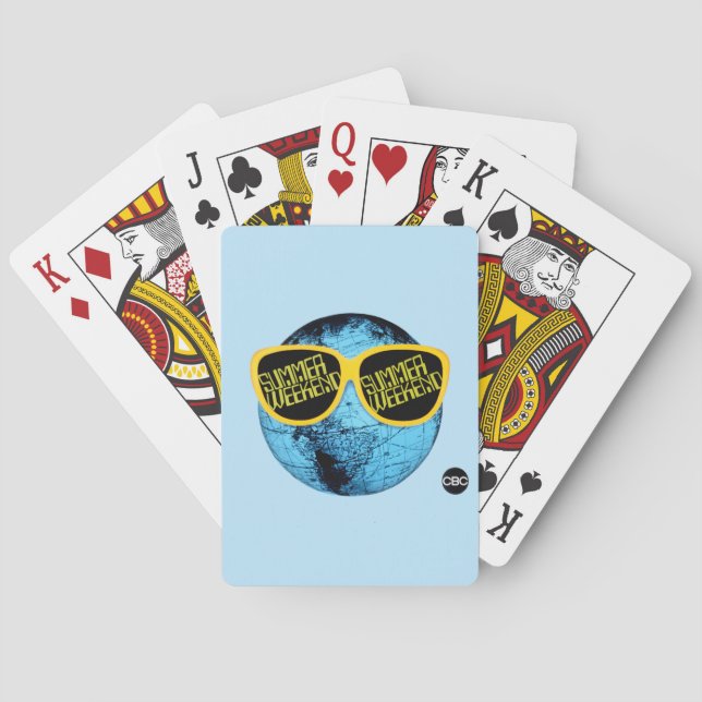 Jeu De Cartes  Summer Weekend - Habillage promotionnel (dos)