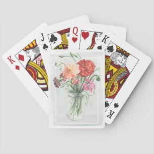 Jeu De Cartes Summer Wildflowers - Pinks & Reds