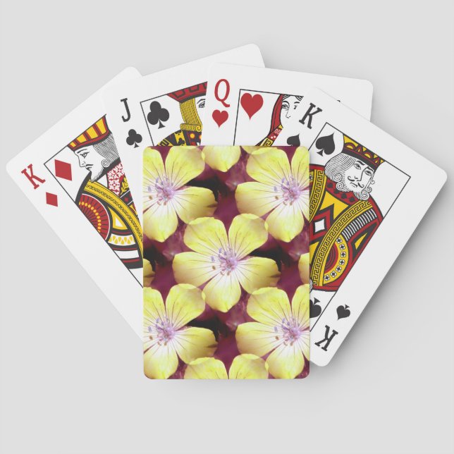 Jeu De Cartes Summery Yellow.... (dos)