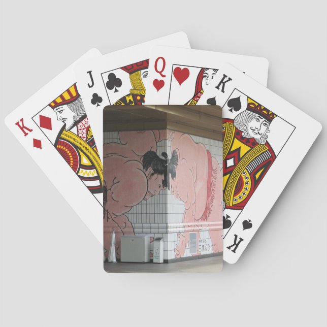 Jeu De Cartes Sumo Mural Art (dos)