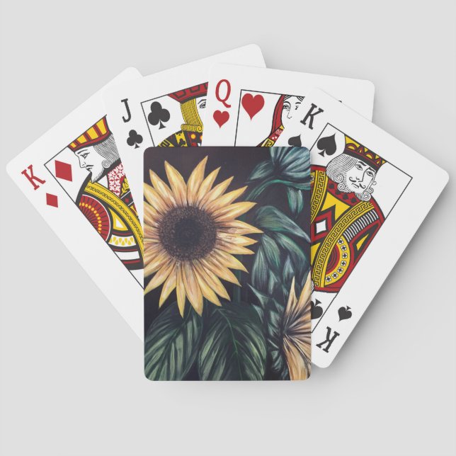 Jeu De Cartes Sunflower Life (dos)