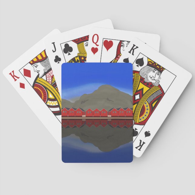 Jeu De Cartes Sunndalsøra Norvège (dos)