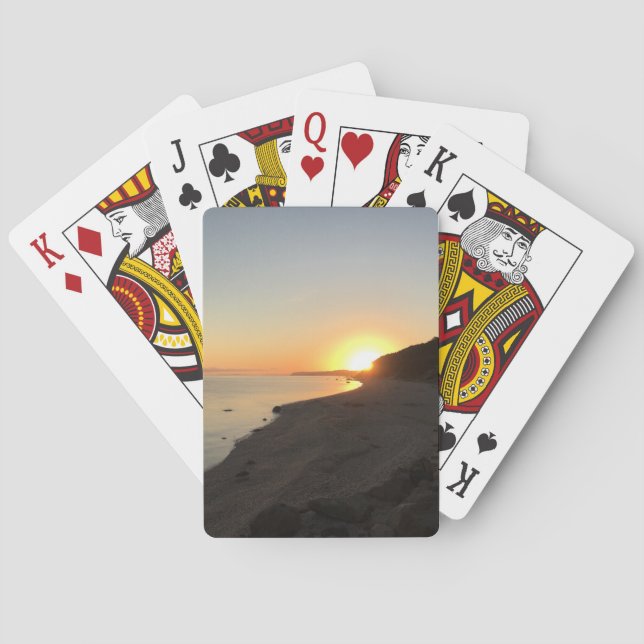 Jeu De Cartes Sunrise Over Long Island Sound (dos)