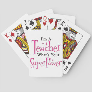 Jeu De Cartes Super enseignant